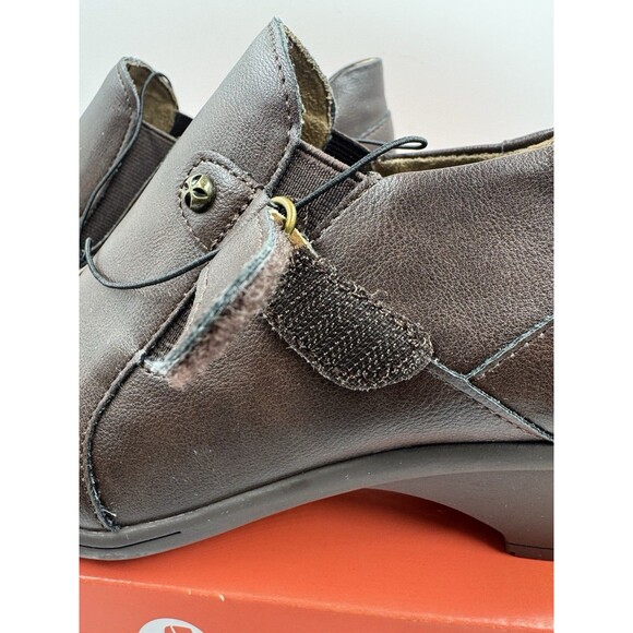 JBU Jambu Kyley Women's Brown Ankle Adjustable Small Heel  Boot Size 7.5M New - Picture 6 of 16